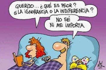 Medium ignoracia indiferencia