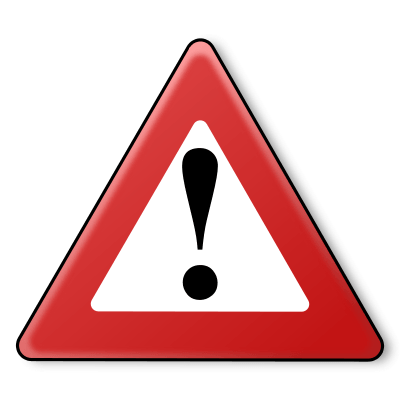 Warning red